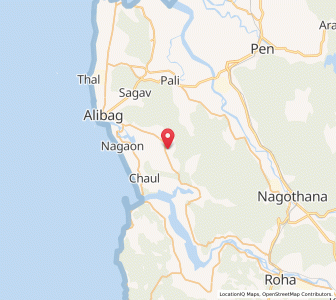 Map of Kune, Maharashtra