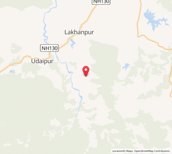 Map of Kuni, Chhattisgarh
