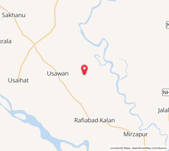 Map of Kunian Dandi, Uttar Pradesh