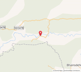 Map of Kunkheri, Madhya Pradesh
