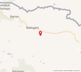 Map of Kunpathri, Kashmir
