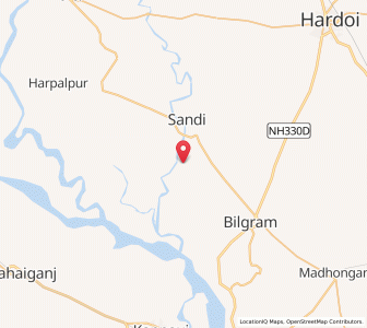 Map of Kunwariapur, Uttar Pradesh