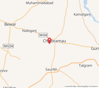 Map of Kunwarpur Banwari, Uttar Pradesh