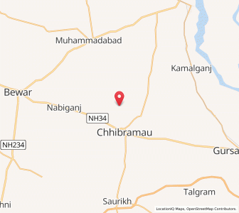 Map of Kunwarpur Kheria, Uttar Pradesh