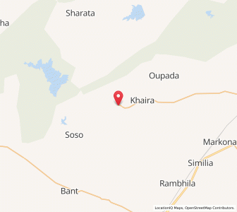 Map of Kupari, Odisha