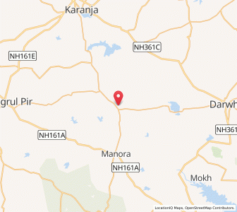 Map of Kupat, Maharashtra