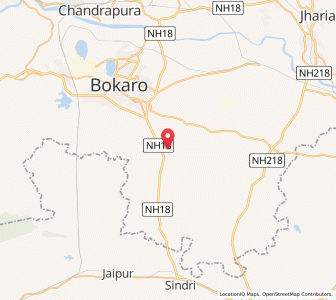 Map of Kura, Jharkhand