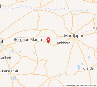 Map of Kurankhed, Maharashtra
