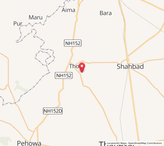 Map of Kurari, Haryana