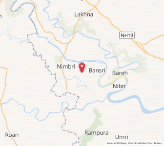 Map of Kurchha, Uttar Pradesh