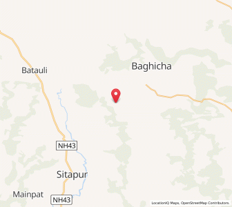 Map of Kurdeg, Chhattisgarh