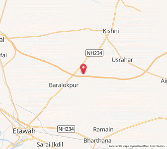 Map of Kurhyala, Uttar Pradesh