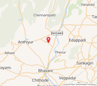 Map of Kurichchi, Tamil Nadu