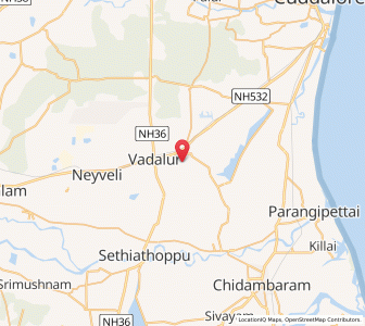 Map of Kurinjippadi, Tamil Nadu