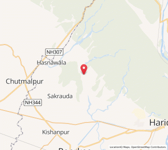 Map of Kurkawala, Uttarakhand