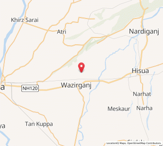 Map of Kurkihar, Bihar