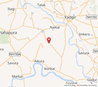Map of Kurkundi, Karnataka