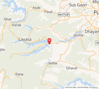 Map of Kuroti, Maharashtra