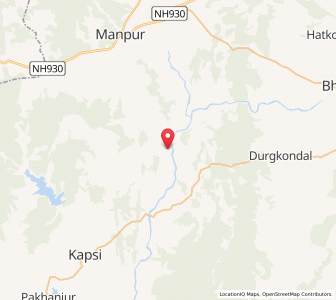 Map of Kurse Korhi, Chhattisgarh