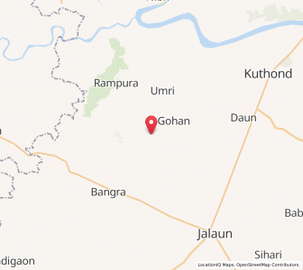 Map of Kursenda, Uttar Pradesh