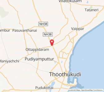 Map of Kurukkuchalai, Tamil Nadu