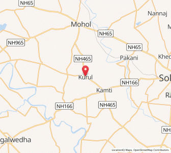 Map of Kurul, Maharashtra