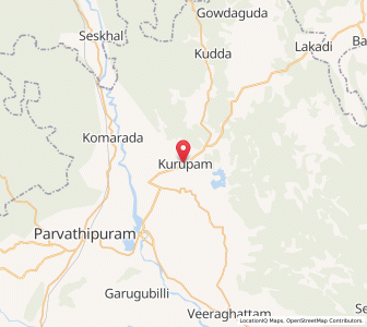 Map of Kurupam, Andhra Pradesh