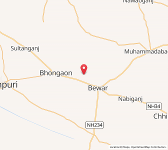 Map of Kushalpur, Uttar Pradesh