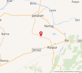 Map of Kushalpura, Rajasthan