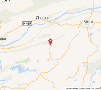 Map of Kushmahar, Madhya Pradesh