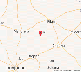 Map of Kutabpura, Rajasthan