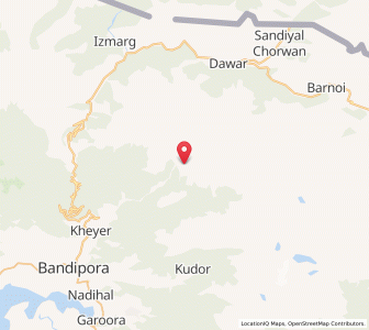 Map of Kuthpathri, Kashmir