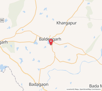 Map of Kutrawan, Madhya Pradesh