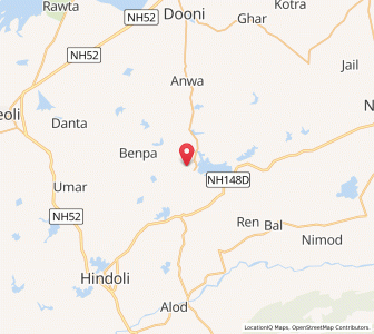 Map of Lachhmipura, Rajasthan