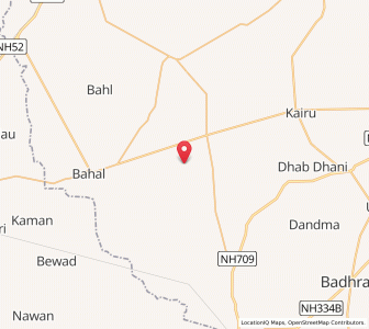 Map of Ladawas, Haryana