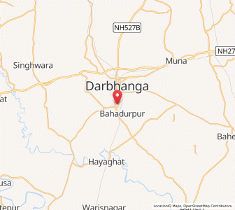 Map of Laheria Sarai, Bihar