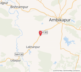 Map of Lahpatra, Chhattisgarh