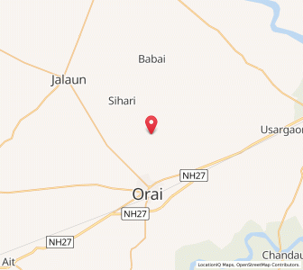 Map of Lahura, Uttar Pradesh