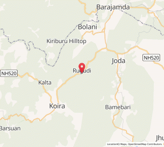 Map of Laidapoda, Odisha