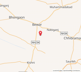 Map of Laikpur, Uttar Pradesh