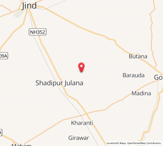 Map of Lajwana Kalan, Haryana