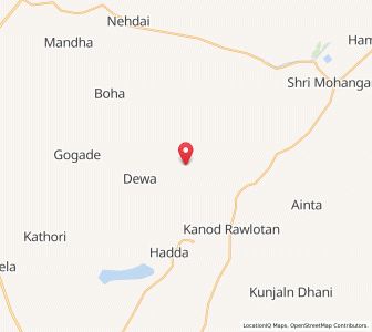 Map of Lakakharer, Rajasthan