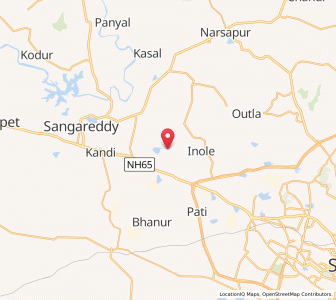 Map of Lakdaram, Andhra Pradesh
