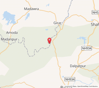 Map of Lakhanjir, Uttar Pradesh