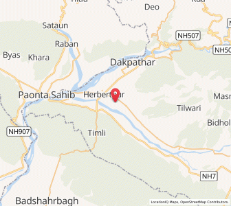 Map of Lakhanwala, Uttarakhand