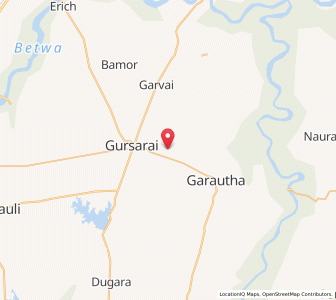 Map of Lakhaoti, Uttar Pradesh