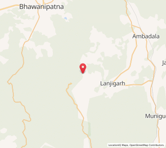 Map of Lakhbahal, Odisha