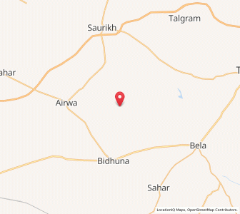 Map of Lakheria, Uttar Pradesh