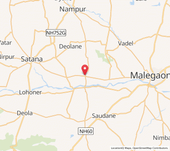 Map of Lakhmapur, Maharashtra