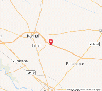 Map of Lakhnipur, Uttar Pradesh